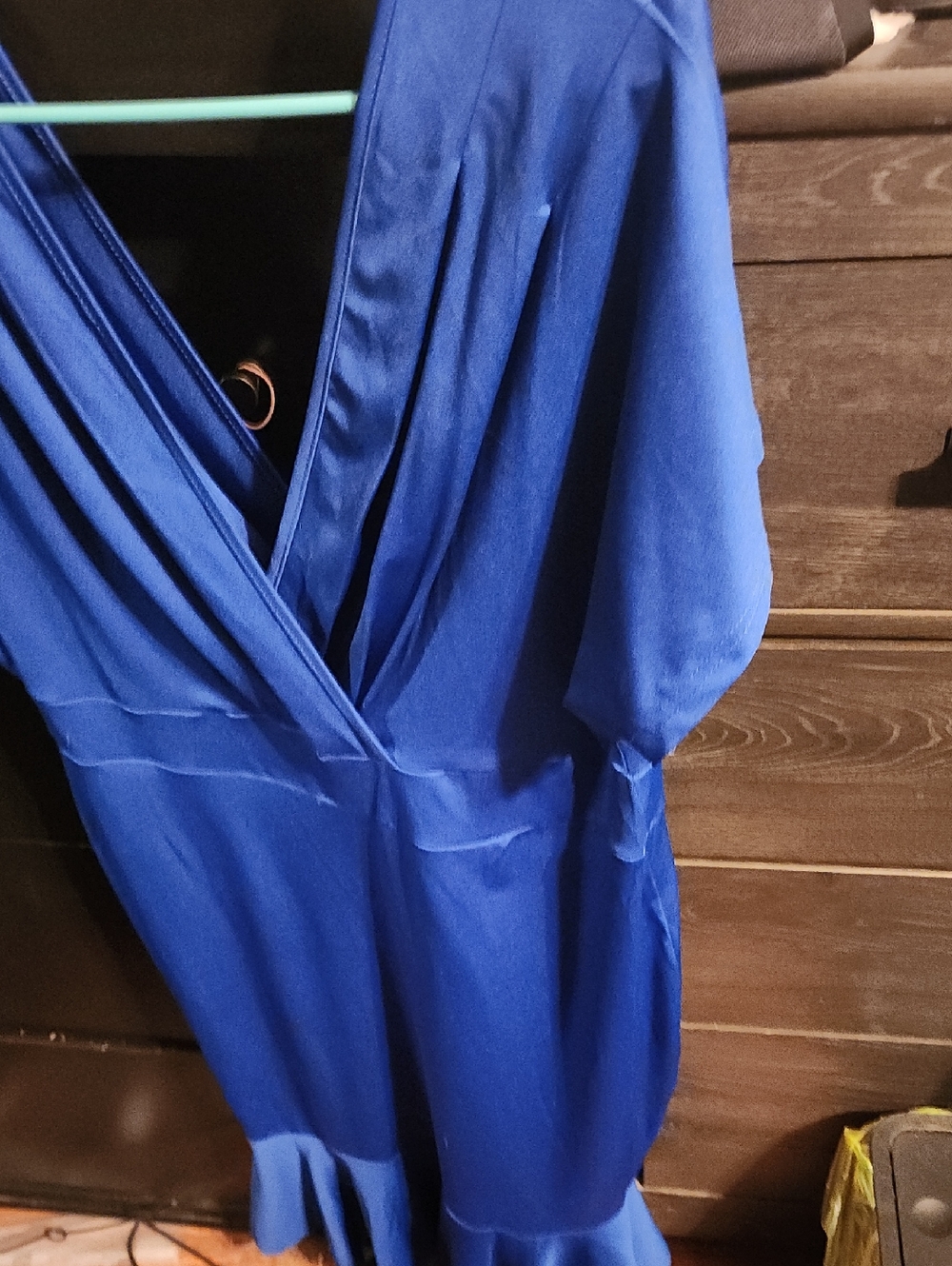 SHEIN Royal Blue Maxi Dress